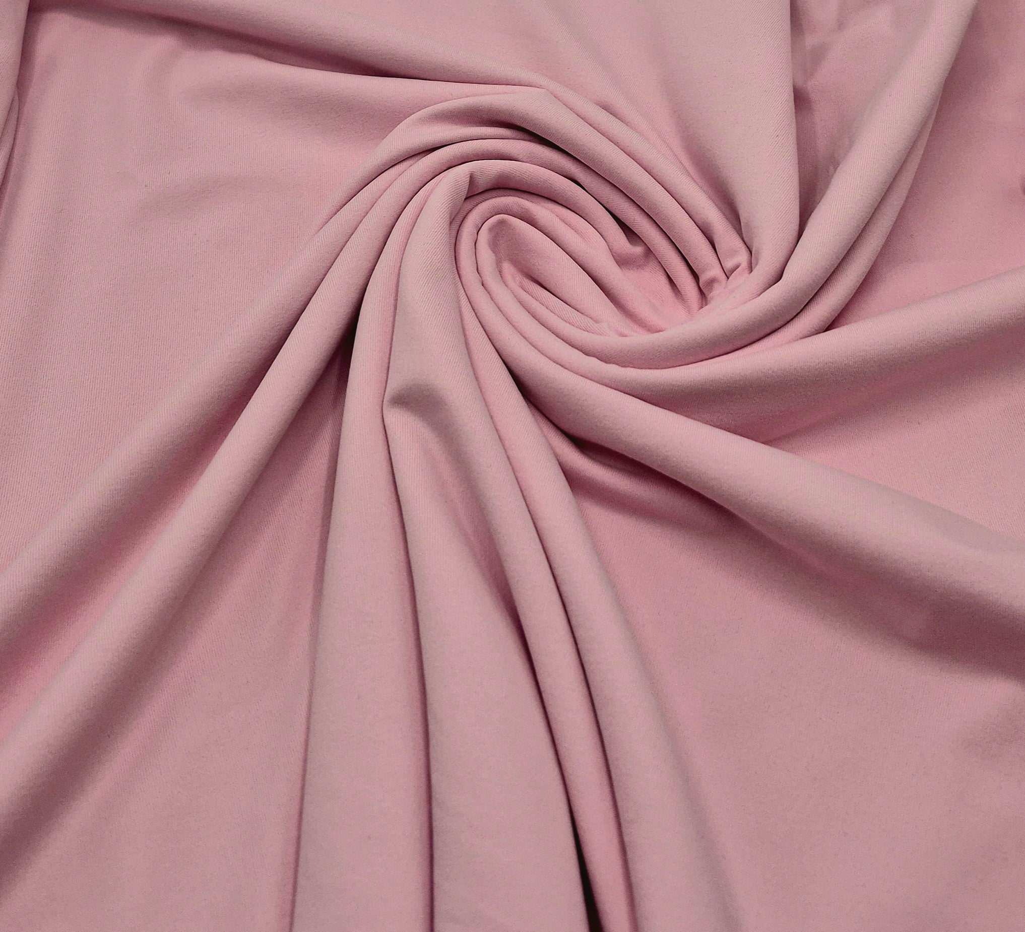Baby Pink Stretch Jersey 220GSM 4 Way Stretch Fabric